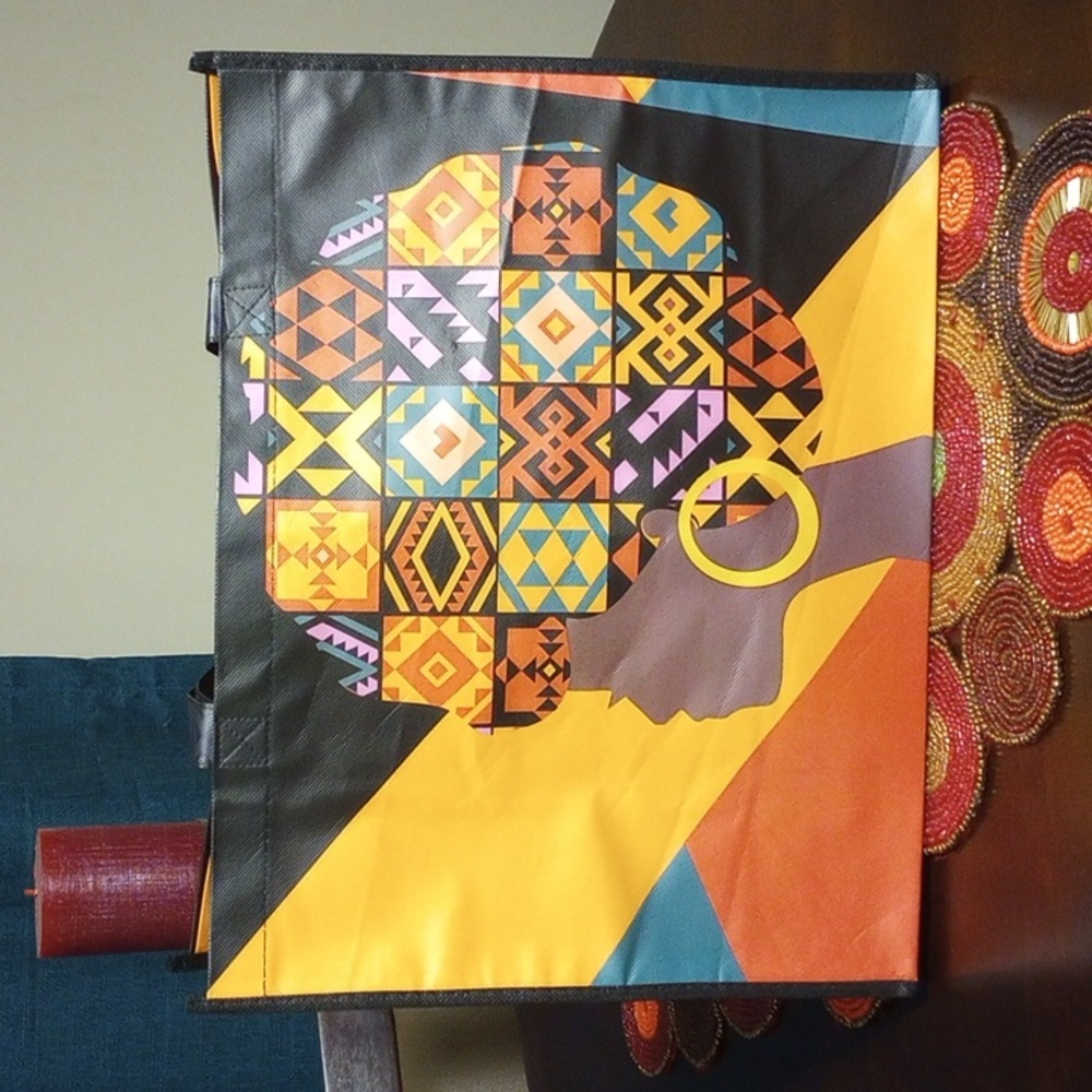 Ethnic Geometric Reusable Bag